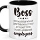 thumbnail image 1 of Taza para beber LEJIAJINW Boss, 11 oz, cerámica, 1 of 6