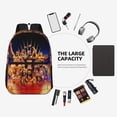 thumbnail image 6 of 17 In Wres-Tler W-W,E Backpack with Front Pocket Large Capacity Travel Bookbag Travel Laptop Bag for Men Women, 6 of 8