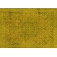 thumbnail image 1 of Ahgly Company Indoor Rectangle Abstract Yellow Modern Area Rugs, 3' x 5', 1 of 4