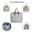 thumbnail image 3 of Bolsa De Viaje Transparente Bolsa De Cosméticos Impermeable Bolsa De Almacenamiento Para Uso En Viajes En El Hogar Eigraketly HA037285-00, 3 of 6