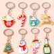 thumbnail image 2 of LLavero de Navidad para hombre y mujer, colgante de bolso, joyería DIY, regalos de fiesta, muñeco de nieve, ciervo, Santa Claus, 2 of 4