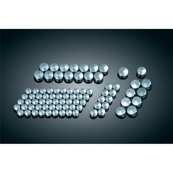 Kuryakyn 2448 Motorcycle Accessory: Kool Kaps Engine Bolt Head Covers/Toppe