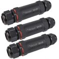 thumbnail image 1 of IP68 Waterproof Cable Connector Junction Box External Sleeve Coupler, 1 of 5