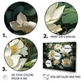 thumbnail image 3 of Designart "Intricate Lotus Blossoms" Lotus Floater Framed Wall Art Living Room, 3 of 5