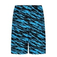 thumbnail image 4 of Kojanyu Men's Printed Beach Shorts with Pockets Elastic Waist Drawstring Double-Layer Design for Summer Vacation and Casual Wear, 4 of 6