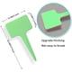 thumbnail image 2 of 100 étiquettes en plastique pour plantes, étiquette en T réutilisable avec marqueurs, étiquettes pour plantes de jardin 2,35 x 3,95 pouces (alrededor 6 x 10 cm) Ormromra LHH-0129, 2 of 4