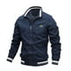 thumbnail image 1 of Chamarra Bomber Para Hombre Con Estampado De Solapa casual Cremallera Deporte Al Aire Libre trench coat De Alta Calidadpangjing, 1 of 4