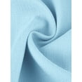 thumbnail image 5 of INSPIRE CHIC Women's Tweed Jacket Contrast Color Button Down Short Sleeve Work Office Blazer Light Blue M, 5 of 5