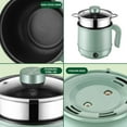 thumbnail image 6 of 1.7L Mini Multifunctional Hot Pot - Electric Wok with Steam Compartment, 2-Speed Heat Setting, Portable Frying Pan for Dorm Office Travel Home Cooking, 6 of 9