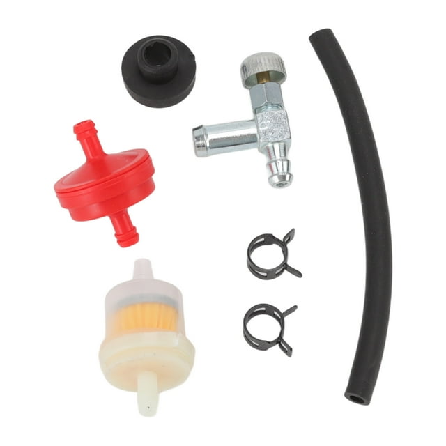 Bouchon de Réservoir de Tondeuse, Connecteur Filtre Durable Facile à Remplacer Valve d'Arrêt Kit de Bouchon de Réservoir de Carburant pour Pièces de Réparation