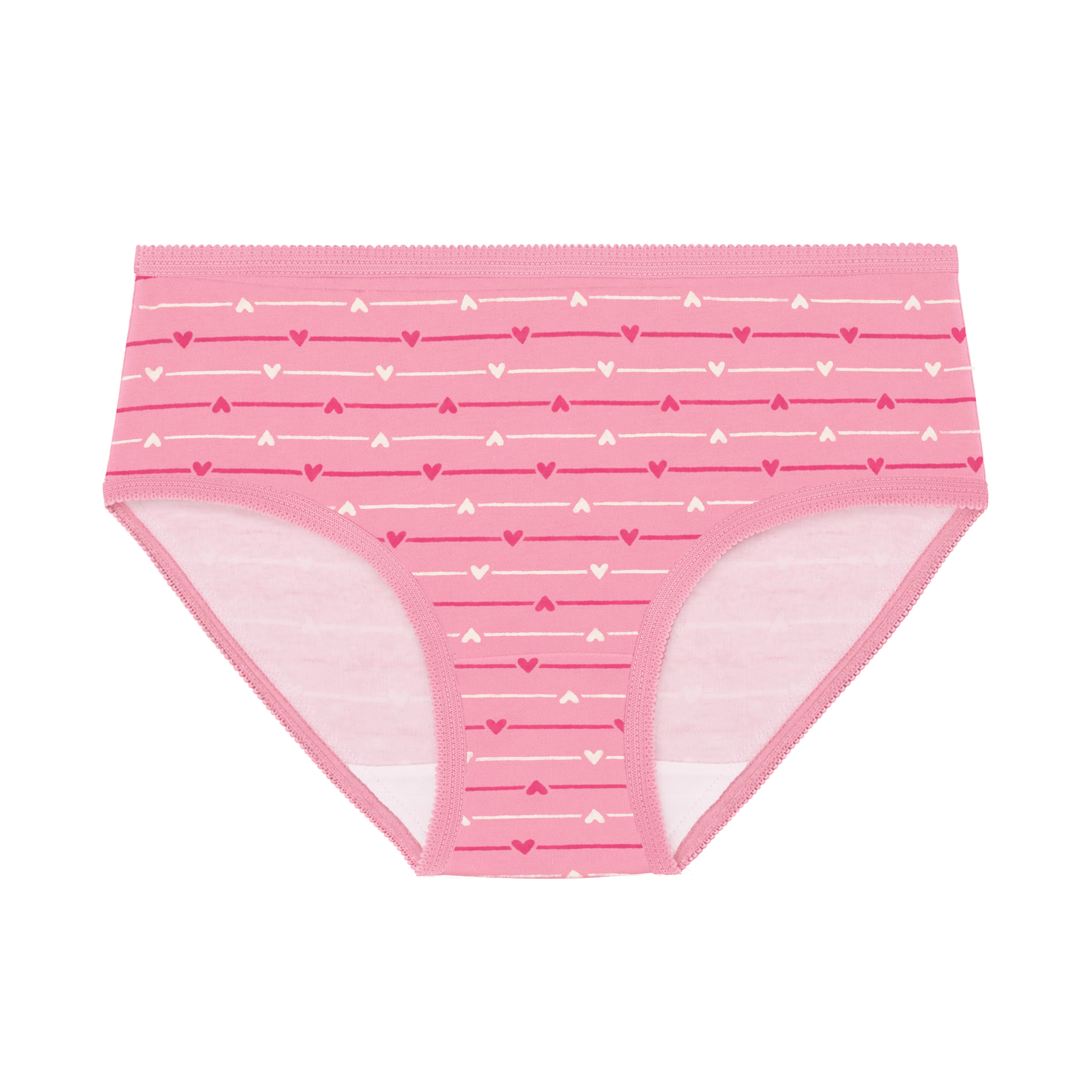 Wonder Nation Girls Cotton Hipster Underwear, 14-Pack, Sizes 4-18