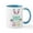 White/Blue Inside, variant on CafePress - Hoppy Easter Mugs - 11 oz Ceramic Mug - Novelty Coffee Tea Cup