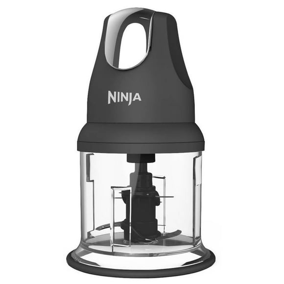 Ninja NJ110GR 16 Ounce 200 Watt Express Countertop Food Processor Chopper, Black