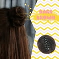 thumbnail image 4 of Bradem Pince à Perruque Femme Tête Naturelle - Conception Attrape-Bourgeon pour Cheveux, Accessoire de Perruque, 4 of 5