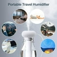 thumbnail image 6 of VONTER USB Portable Mini Humidifier With Built-in 800mA Battery,Supports Maximum 5 Hours Spray Without Cable,Cool Mist Humidifier Air Humidifier For Travel Office Hotel Household Without Water Bottle, 6 of 7