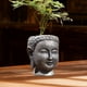 thumbnail image 5 of Maceta Decorativa Maceta Ornamental Estatua Figura de Buddha Contenedor de Flores Creativo con Agujero de Drenaje Adecuada para Regalo Oficina Balcón 9 cm x 94 cm x 11 cm, 5 of 8