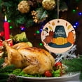 10PC 2020 Ornament Fall Thanksgiving Turkey Wooden Wedding Party Decor