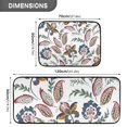 thumbnail image 3 of Beatiful Colorful Paisley Flowers Kitchen Mats Set 2 Piece Non Slip Floor Foam Rugs Cushioned Soft Waterproof Carpet Runner for Dining Room Bathroom Laundry, 3 of 7