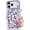 Purple Sage Floral, variant on Case for iPhone 17, Compatible with Magsafe, Vintage Sage Flower Floral Design for Women Girls, Hybrid Heavy Duty Protection Shockproof Phone Cover, Purple