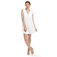 thumbnail image 1 of Vestido bordado con volantes Roman Fashion /Juvenil, 33937 (Blanco) blanco CH, 1 of 6