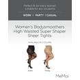 thumbnail image 2 of MeMoi BodySmootHers High Waisted Super Shaper Sheer Tights - Mens - Male, 2 of 9