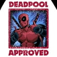 thumbnail image 2 of Men's Marvel Deadpool Approved Baseball Graphic T-Shirt, 2 of 4