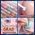 thumbnail image 3 of Gold Lettering Graduation Banner Purple Grad Cap Grad Party Backdrop Diploma Scroll Pastel Balloons Graduation Background for Graduation Ceremony College Grad Party Photo Shoot Backdrop, 3 of 8