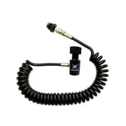 Maddog Heavy Duty Paintball Tank Remote Coil Hose for HPA and Co2