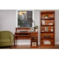 OneSpace 50LD0101 Essential Computer Desk with Hutch and Keyboard Tray