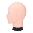 thumbnail image 1 of Male Mannequin Head Model PVC Bald Versatile Wig Hat Display Salon Beauty School Shop, 1 of 7