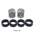 thumbnail image 2 of Ruiboury 4piece Wheel Rim Tire Modification Parts Compatible With 1/28 Wltoys K969 RC Car Modified PartsRC Drift Tire Metal RC titanium 1Set, 2 of 6