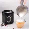 thumbnail image 1 of Espumador de leche 110V Calentador 700ml Frío y caliente Negro Desmontable automática de espuma para leche en polvo Chocolate caliente Café Soledad Espumador de leche automático, 1 of 9