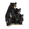 thumbnail image 2 of Estatua de oso negro, figura decorativa, coleccionable, adorno creativo de escritorio para Estilo A, 2 of 9