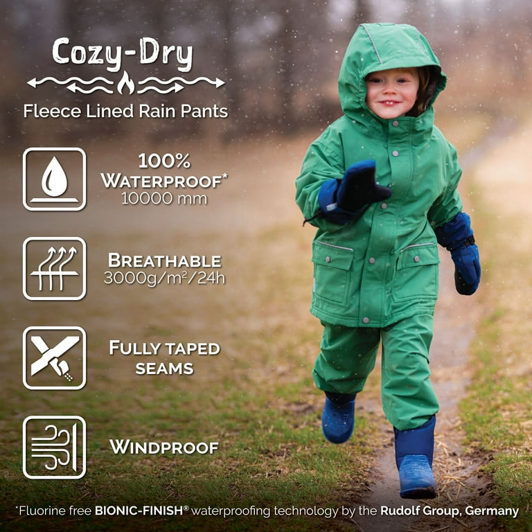 Jan & Jul Cozy-Dry Rain/Snow Pants (Fleece Lined) - Constellations Jan & Jul Cozy-Dry Rain/Snow Pants (Fleece Lined) - Constellations