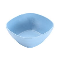 Qholemyo Microwave Safe Plastic Bowls Kitchen Household Rice Bowls Dining Table Small Soup Bowls Breakfast Bowls