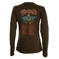 thumbnail image 2 of Aerosmith - Aero Force One Premium Juniors Long Sleeve T-Shirt - 3, 2 of 2