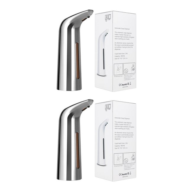 Injueey Dispensador automático de plástico inteligente sin contacto IR Sensor manos libres Gel a mano suministros de limpieza de baño Type1 NO1