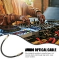 thumbnail image 2 of SHISUYAN Durable Optical Audio Cable with Protective Cover for Car Use 0.2m Black, 2 of 9