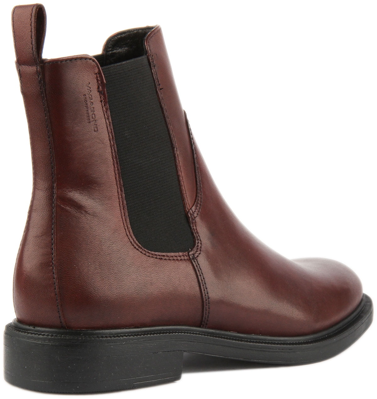 vigtigste Skrive ud Traditionel Vagabond Amina Women's Leather Low Heel Chelsea Boot In Bordeaux Size 10 -  Walmart.com