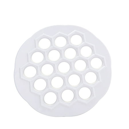

19 Holes Dumpling Mold Plastic Dough Press Ravioli Making Mold Cooking Tool