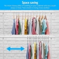 thumbnail image 4 of Wire Hangers Coat Hangers Strong Heavy Duty Stainless Steel Metal Hangers Ultra Thin Space Saving Clothes Hangers (30 Pack 16.5 Inch), 4 of 4