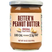 Better 'N Peanut Butter Original Spread, 16 oz (Pack of 6)