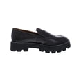 thumbnail image 2 of Franco Sarto Women's Balin Lug Sole Chunky Loafer Burgundy Crinkle 12M, 2 of 3