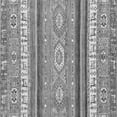 thumbnail image 1 of Ahgly Company Indoor Square Abstract Gray Modern Area Rugs, 4' Square, 1 of 4