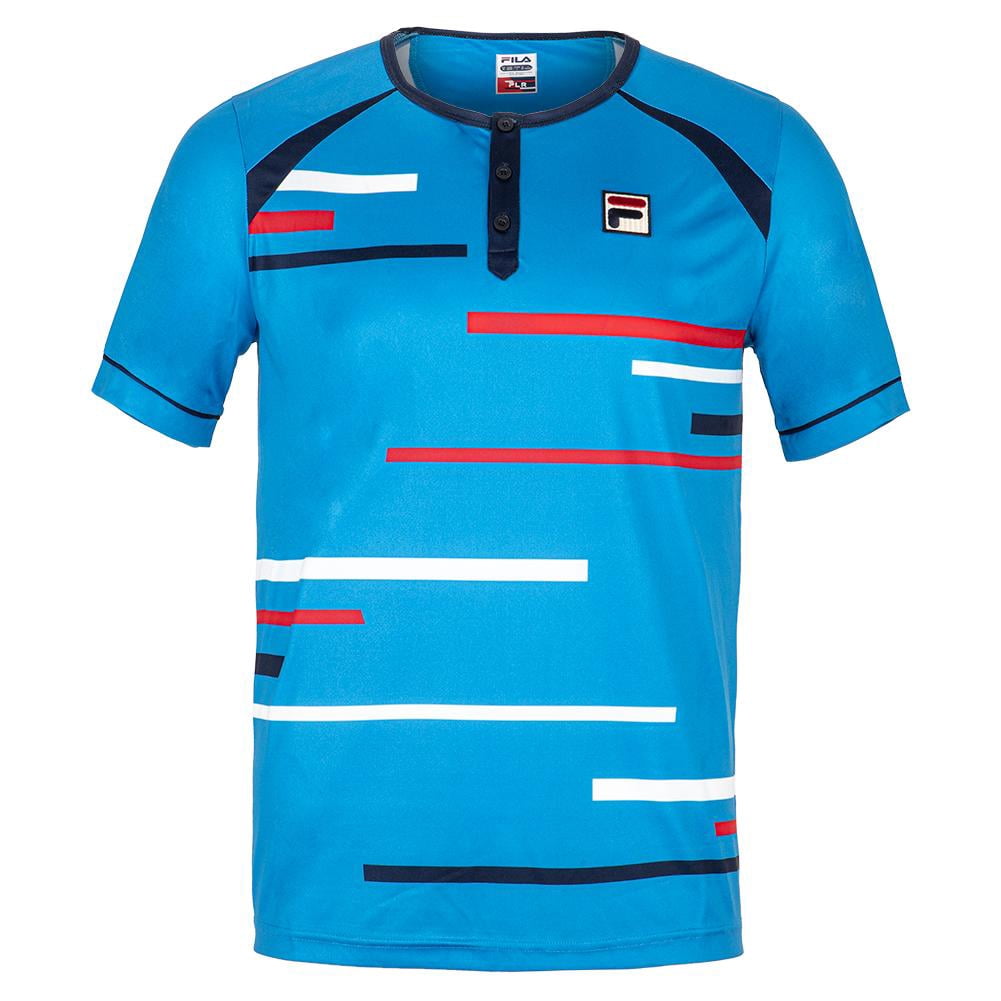 Fila Men`s PLR Tennis Henley Brilliant 