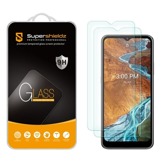 (2 Pack) Supershieldz Designed for Nokia G300 5G Tempered Glass Screen Protector, Anti Scratch, Bubble Free