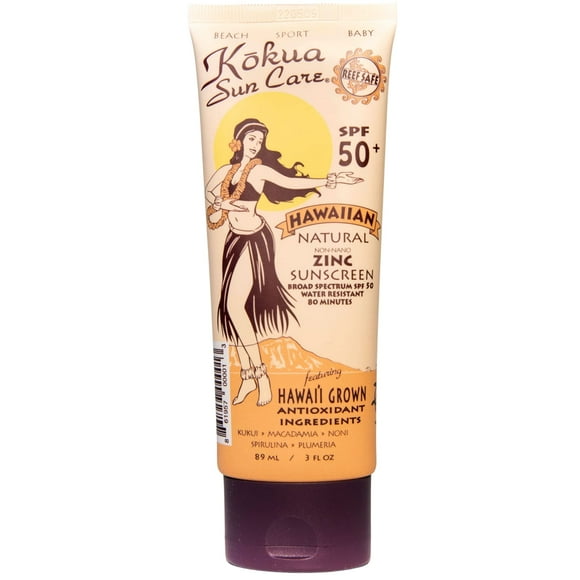 Protector solar Kokua Sun Care, loción con factor de protección solar 50/80, 90 ml, hawaiana