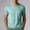 Green, variant on Luvrsol T-Shirts for Man Solid Crew Neck Basic Athletic Tee Moisture Wicking Workout Training Tops XS-3XL