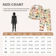 thumbnail image 4 of Pajamas for Women Set - Farm Comfy Long Sleeve Button Up Pajama Sets for Women 2 Piece, Soft Sleepwear Nightwear Pjs Lounge Sets for Women with Pockets, 4 of 6
