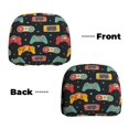 thumbnail image 4 of Goofa Retro Video Game Pattern 2 PCS Car Headrest Cover, Headrest Protector,Universal Interior Car Accessories, 4 of 6